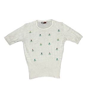 Shirtsleeve floral shirt